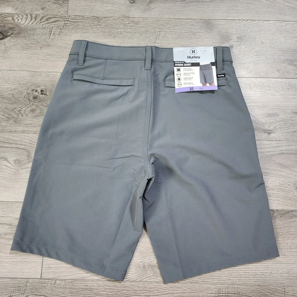 Hurley Men's Regular Fit Hybrid Shorts Gray‎ Size 30 NWT
